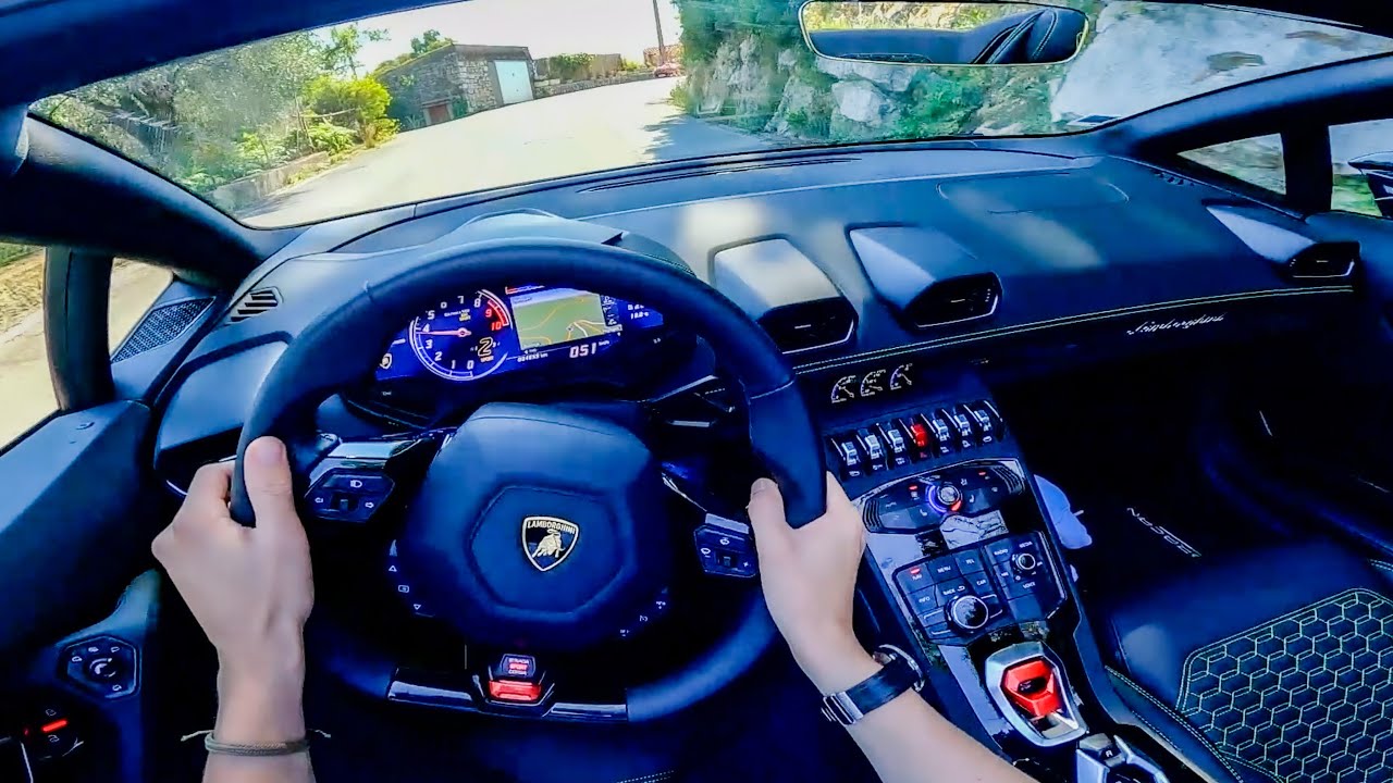 Flat-Out Acceleration in a Lamborghini Huracán Spyder
