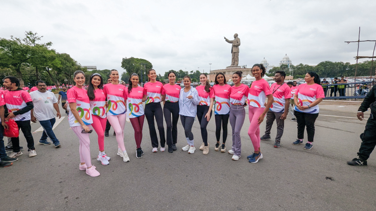 Pink Power Run 2.0 unites 20,000 participants in Hyderabad for breast ...