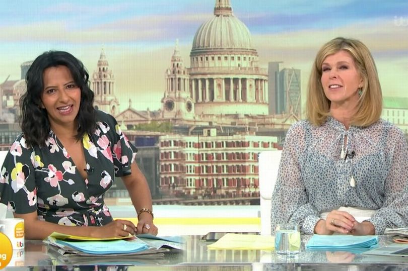 Kate Garraway and Ranvir Singh on Good Morning Britain