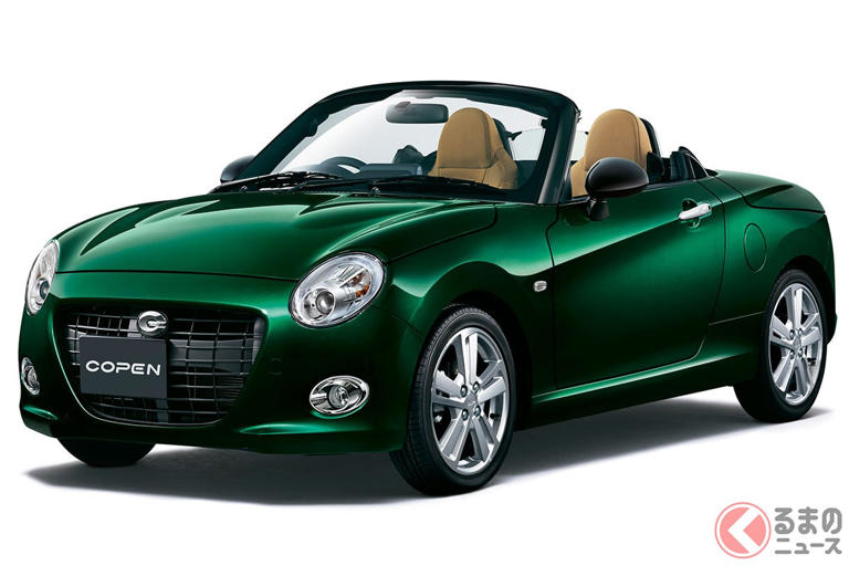 ダイハツ　コペン ダイハツ軽スポーツカー「コペン」生産終了へ！ 登場から“12年