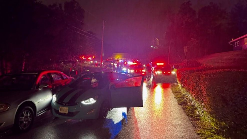 Police search for juvenile suspect after stolen car crash as residents ...