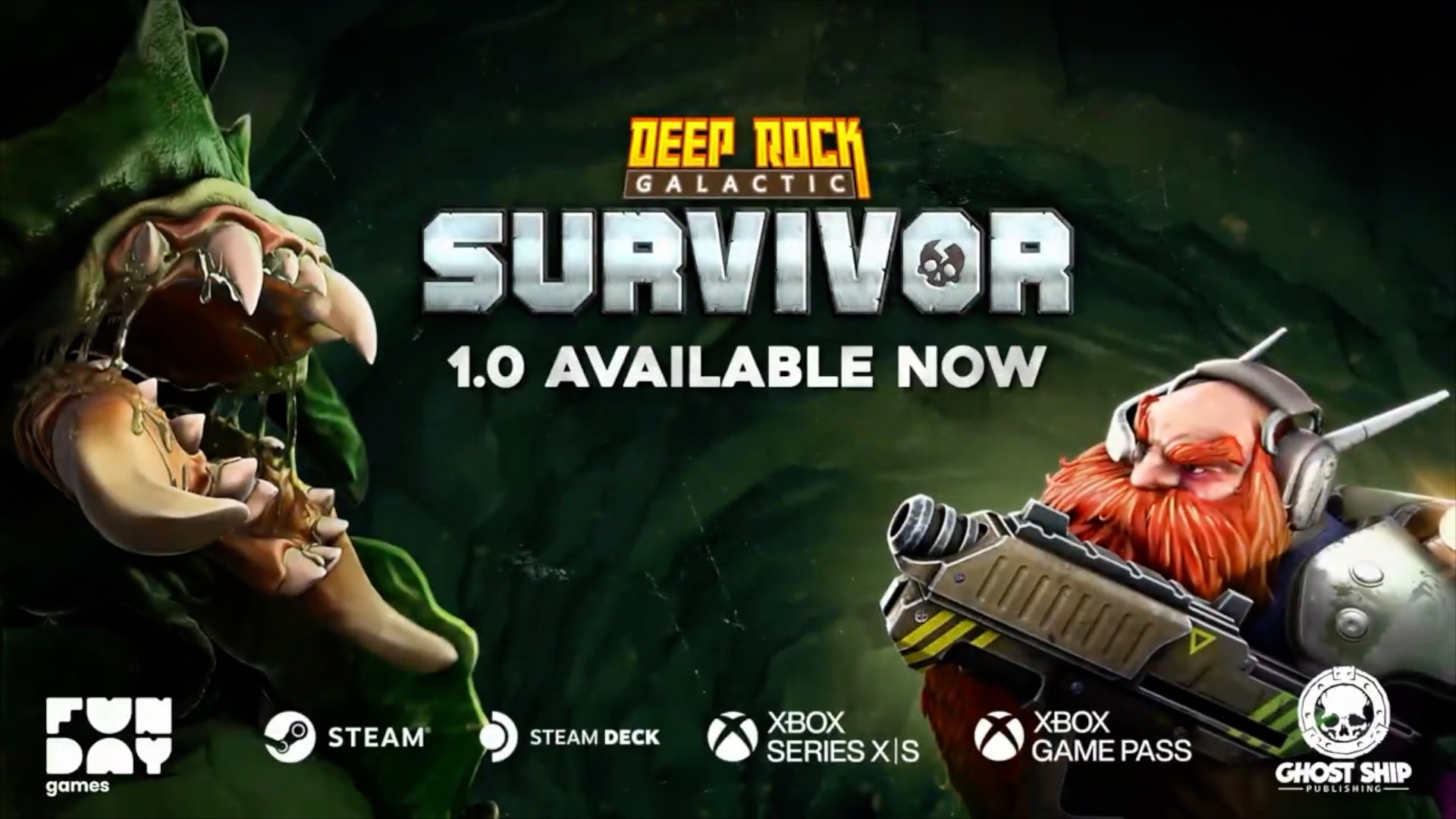 Deep Rock Galactic Survivor Official Version Launch Trailer Deep Rock Galactic Survivor Official Version Launch Trailer
