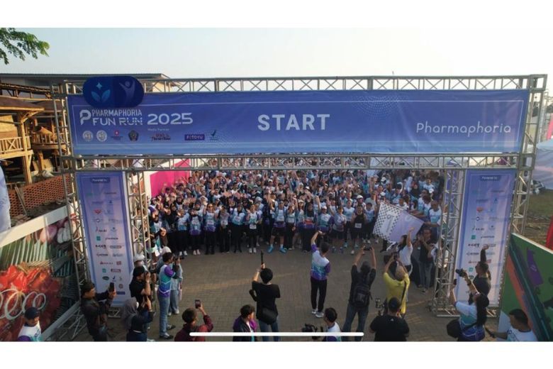 Paramount Petals Dorong Gaya Hidup Sehat di Pharmaphoria Fun Run 2025