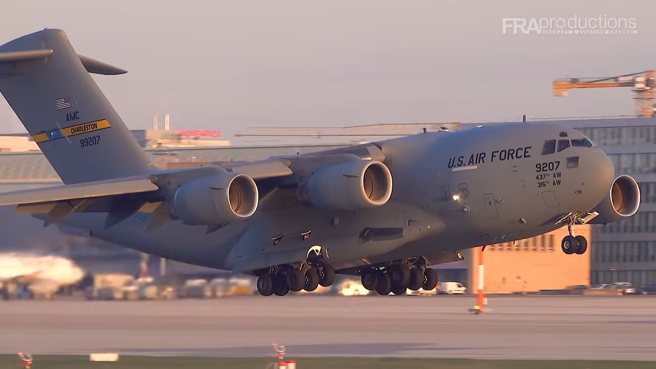 The unmatched power of the US Air Force in motion