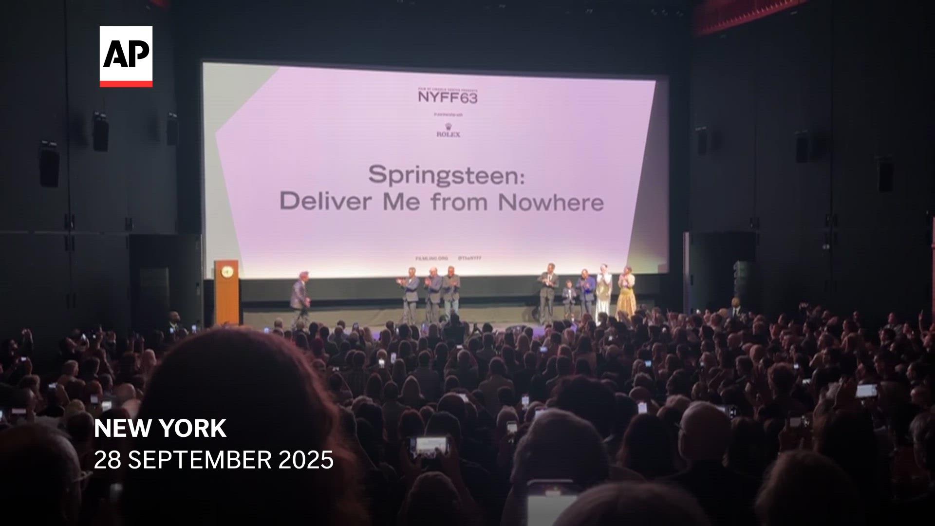 Bruce Springsteen Performs At Nyff Premiere Of Biopic