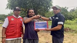 PT Timah Bantu Perbaikan Jalan Nelayan di Penyusuk, Tingkatkan Ekonomi Pesisir