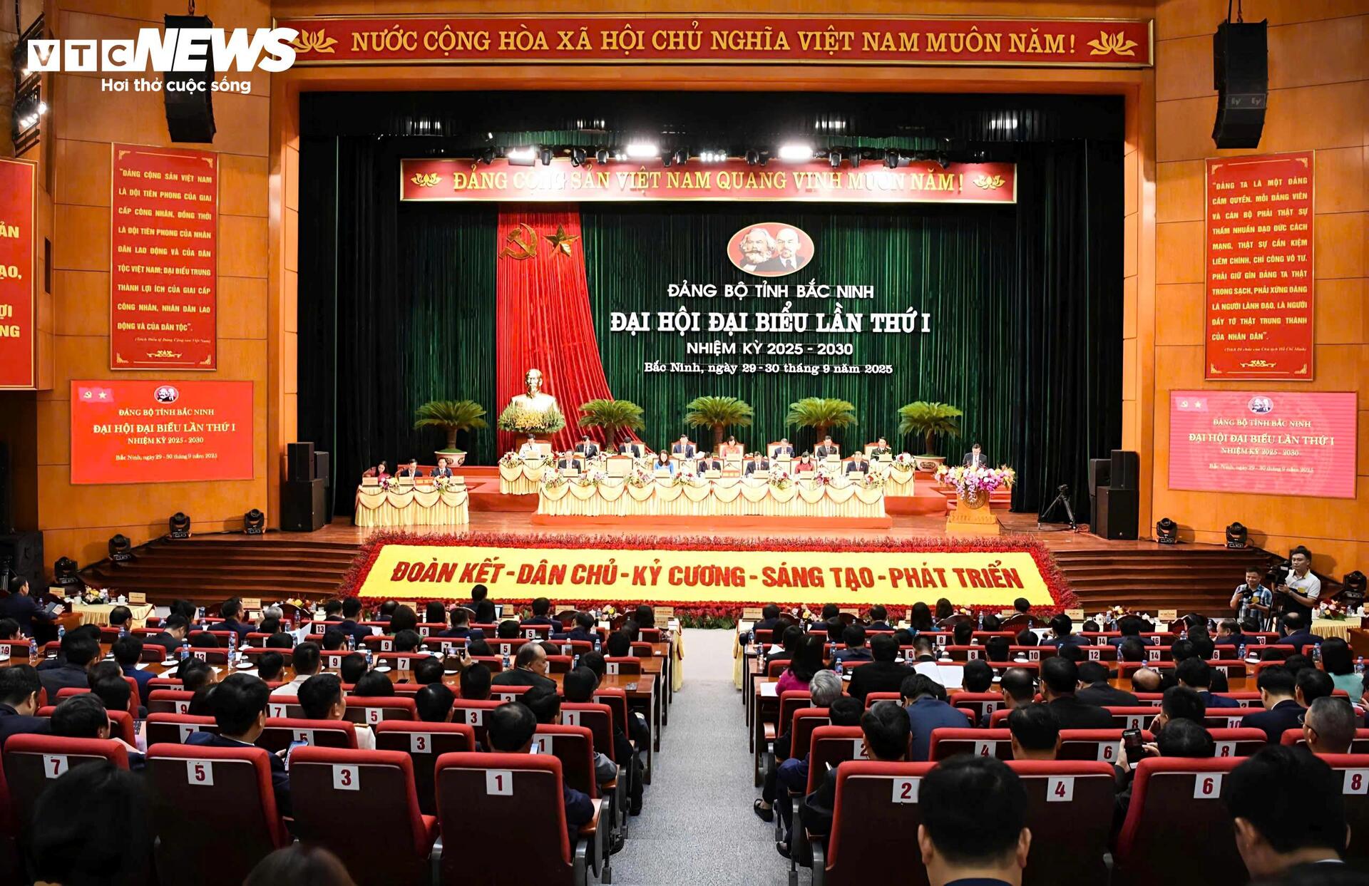 449 đại biểu tham dự Đại hội Đảng bộ tỉnh Bắc Ninh lần I , nhiệm kỳ 2025-2030