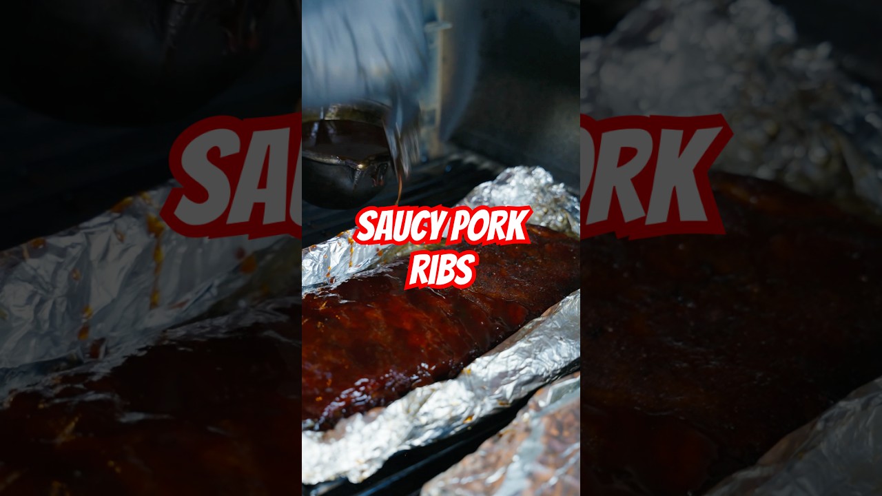 Glaze smoky ribs with sweet spicy cherry habanero barbecue sauce