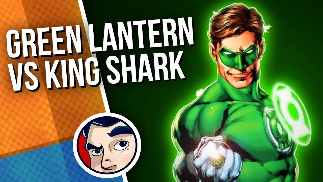 Green Lantern faces the terror of King Shark