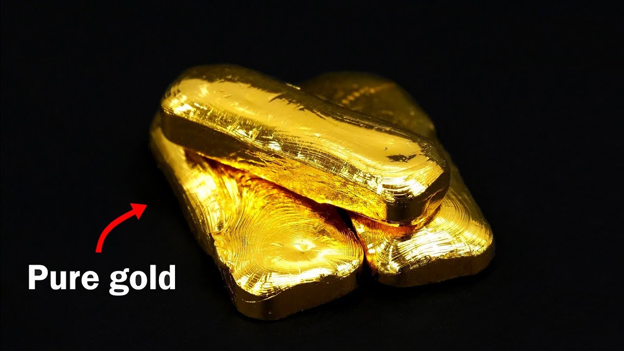 How Jewelers Extract Pure Gold From Old Rings and Chains(02)