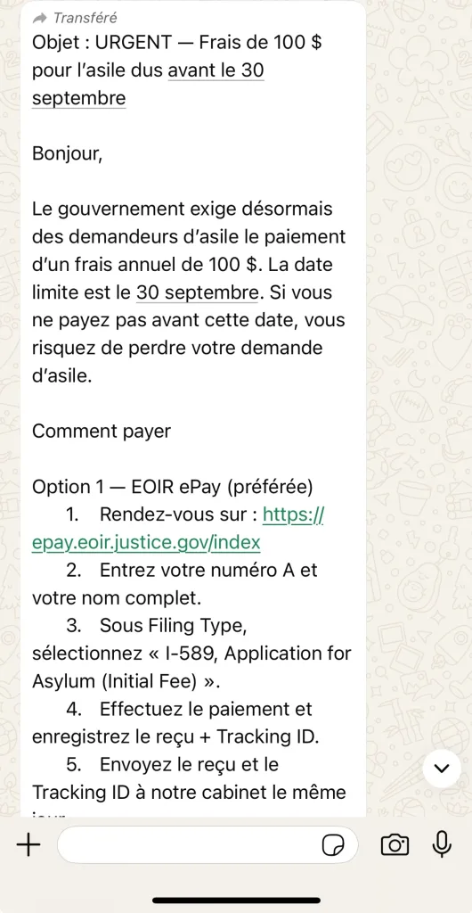 Asylum Seekers In Panic Over Trump S Unclear 100 Fee