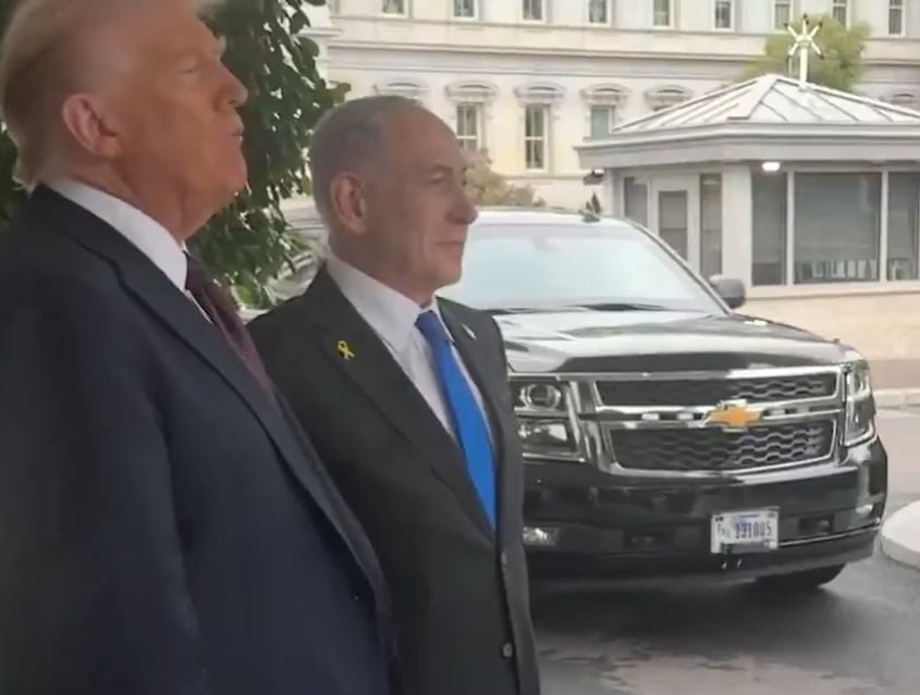Trump recibe a Netanyahu en la Casa Blanca y se muestra confiado en ...
