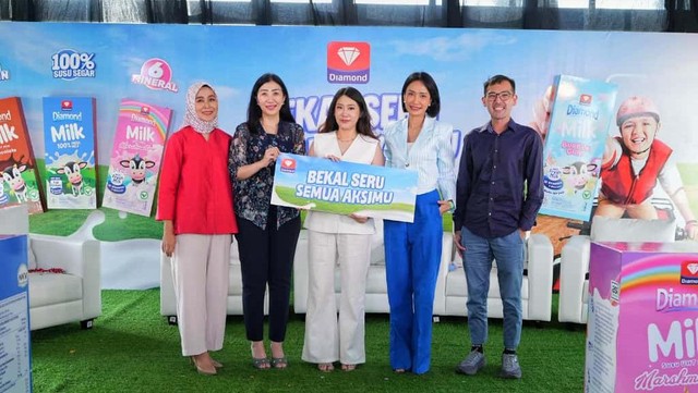 Diamond UHT Milk Perkenalkan Kampanye "Bekal Seru Semua Aksimu", Dorong Gen Alpha Sehat dan Aktif!