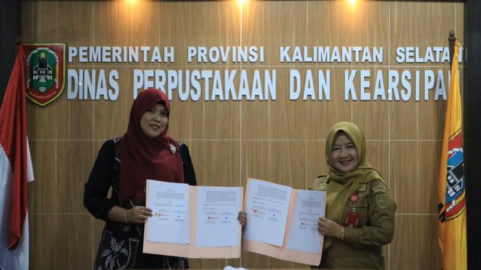 Sekolah Tinggi Pancasetia Banjarmasin Jalin Kerja Sama dengan Dispersip Kalsel