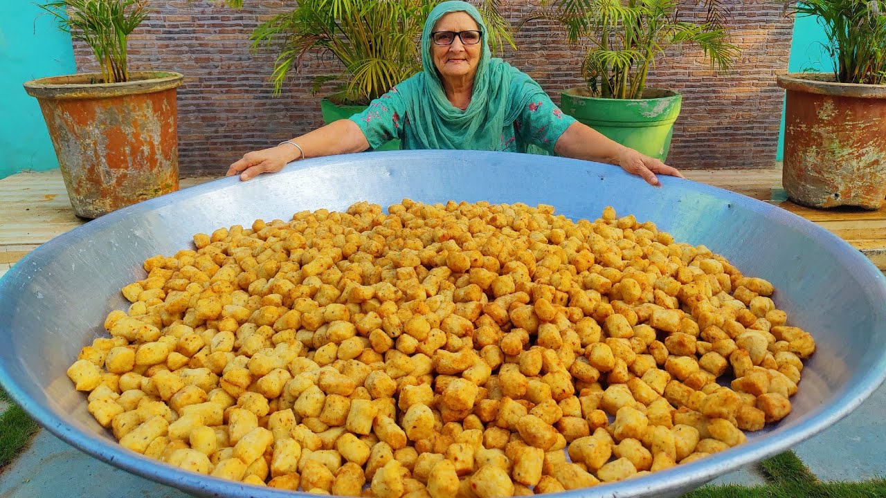 Granny's recipe for crispy Indian snacks