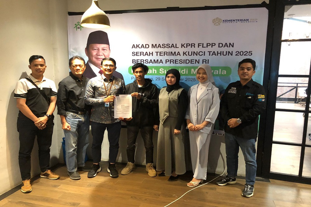 Dukung 3 Juta Rumah, Bank Sumsel Babel Cairkan 269 KPR FLPP