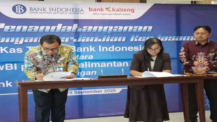 Kas Titipan Nanga Bulik, Sinergi BI dan Bank Kalteng Bawa Rupiah ke Pelosok