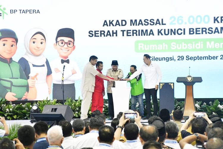 Prabowo: Rumah Rakyat Kunci Pertumbuhan Ekonomi Nasional