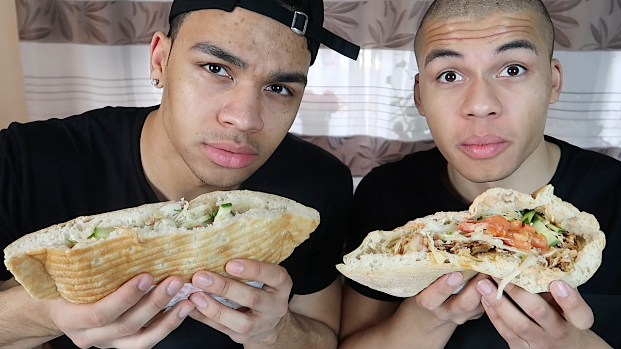 Wer verliert, bekommt die Strafe! Döner Challenge