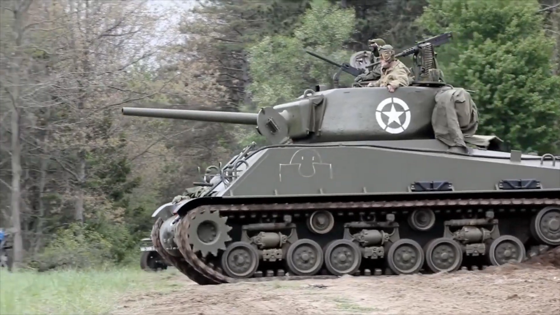 Wildest WWII re-enactment ever!