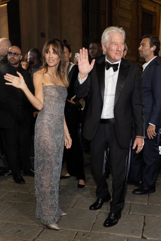 Richard Gere Packs on PDA With His Wife Alejandra Silva for a Rare