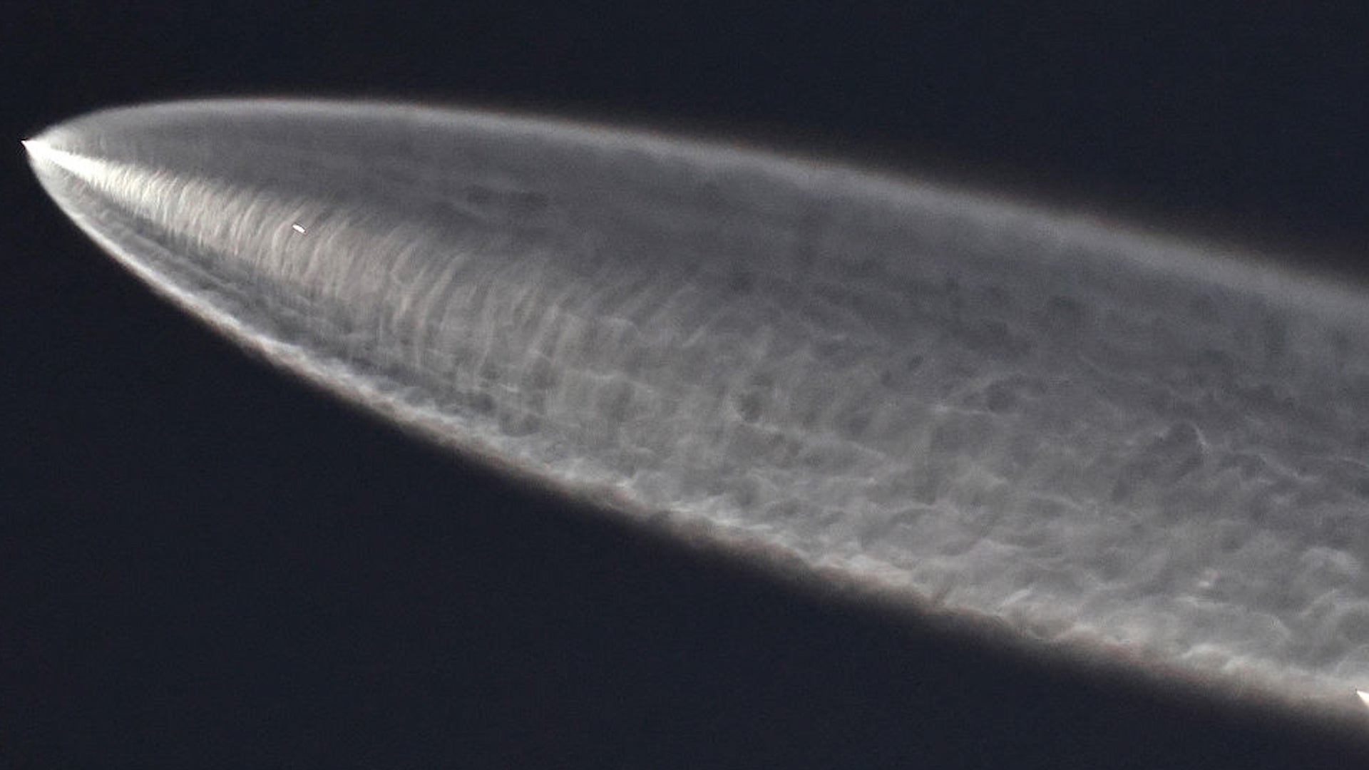 See the spectacle in the sky after SpaceX California launch