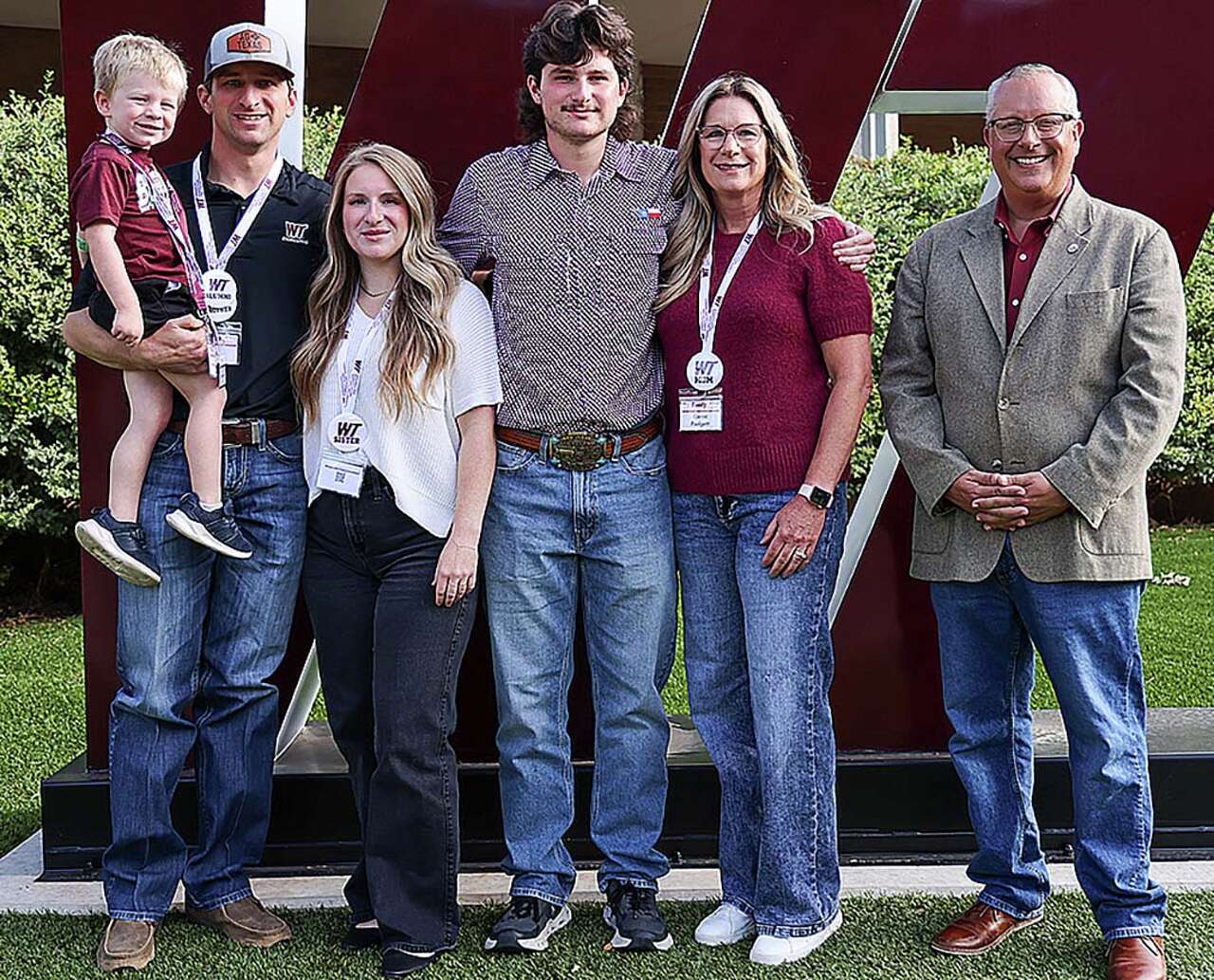 Carrie Padgett, a mother with WT ties, named Family of the Year