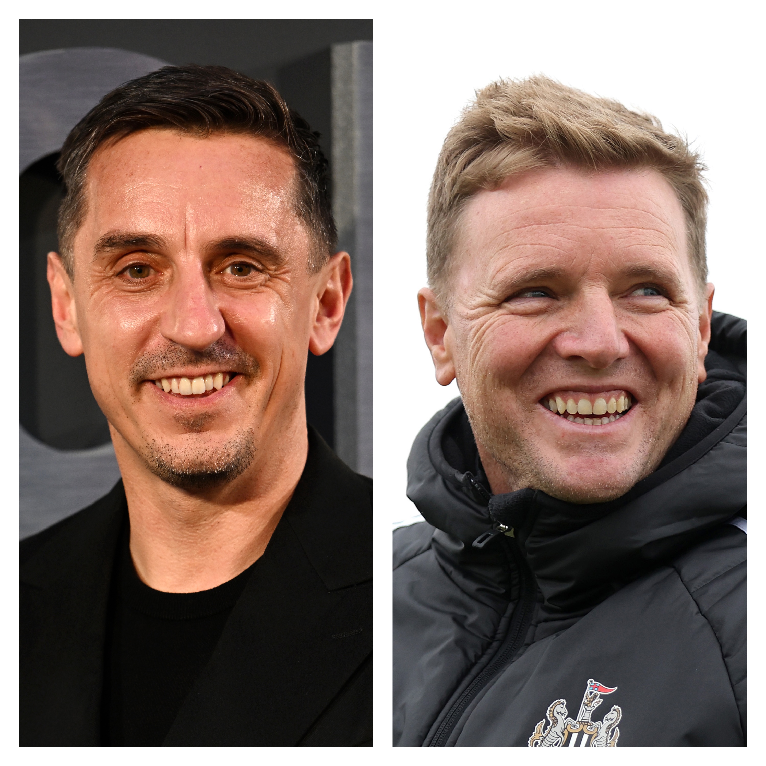 ‘Horrible’ - Gary Neville honest on Eddie Howe challenge at Newcastle ...