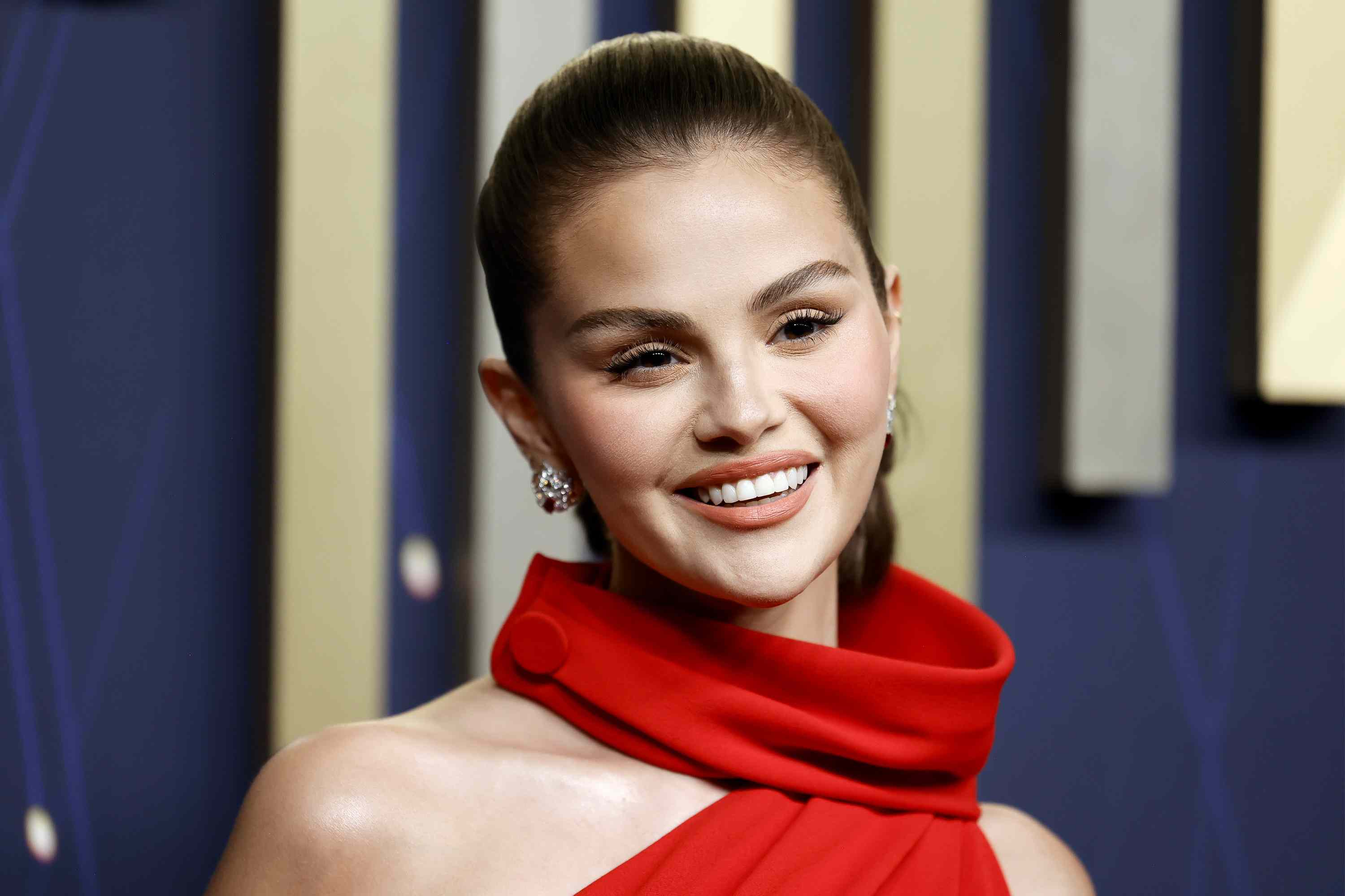 Why Selena Gomez's Sleek Wedding Hair Required Extra Prep Ahead of Her ...