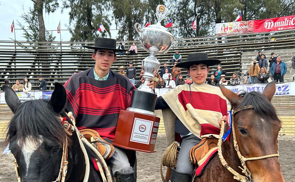 Vicente Rojas y Bernardo Salas ganaron el Campeonato Nacional Escolar ...