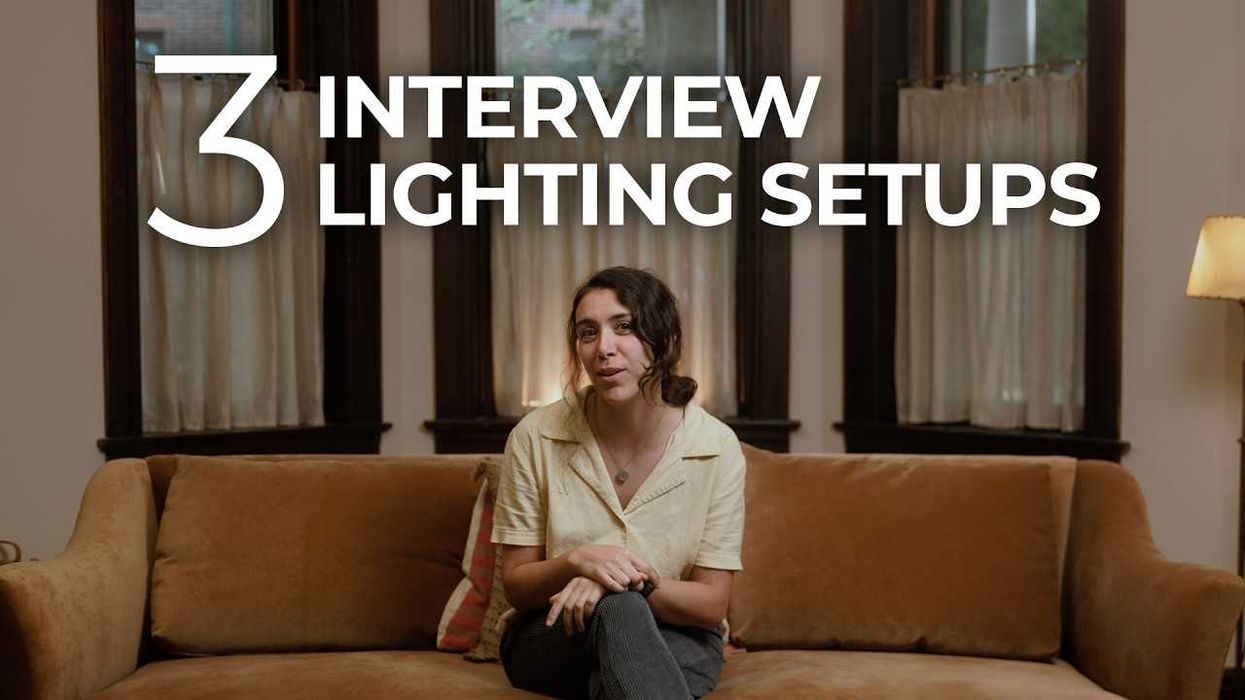 Here Are the 3 Best Lighting Setups for Video Interview Shoots