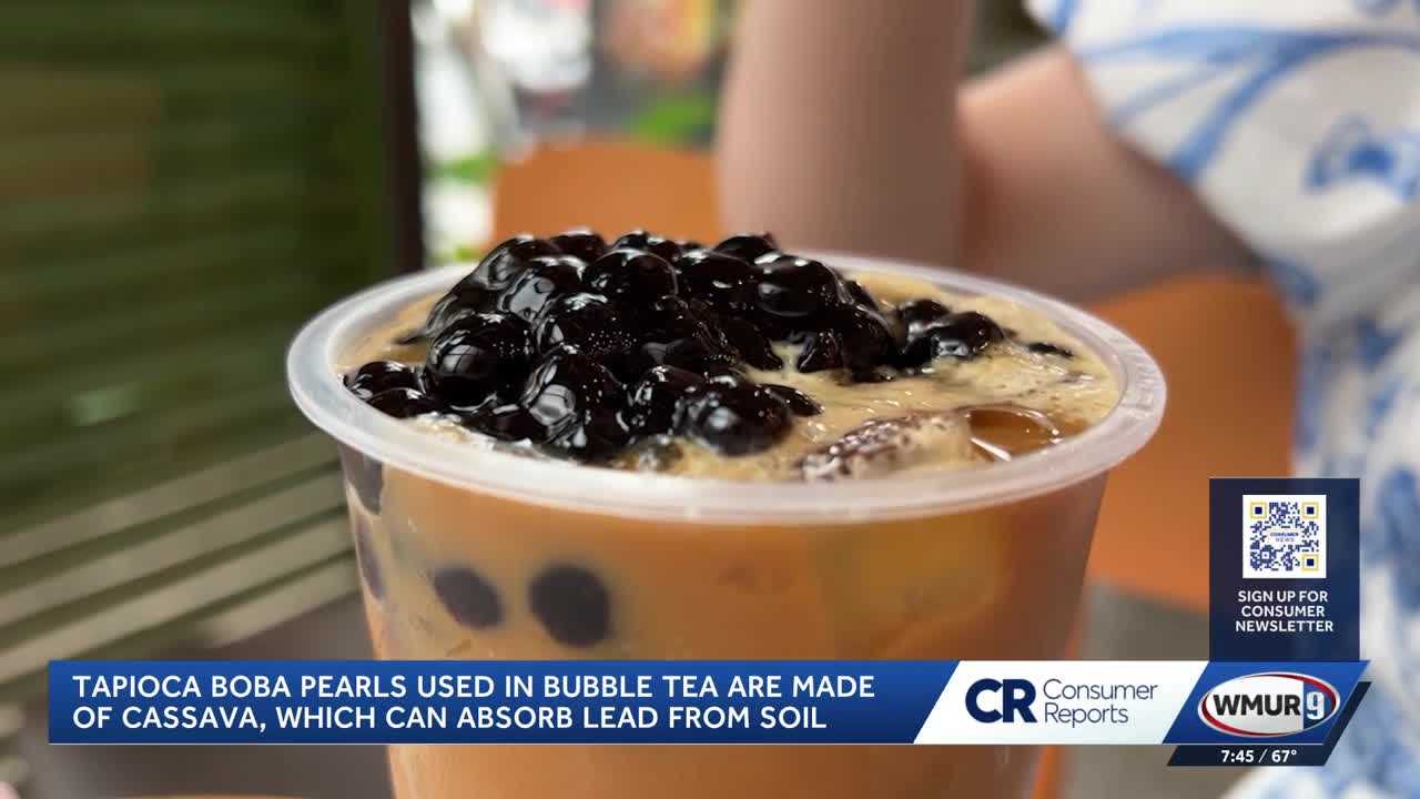 Consumer Reports tests find lead in tapioca boba pearls used in bubble tea