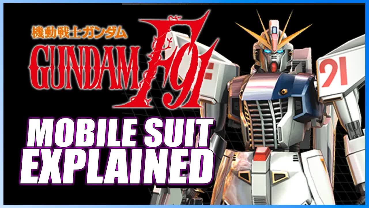 Gundam F91 mobile suit explained [Gundam UC lore]