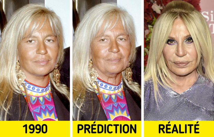 À quoi ressembleraient 12 célébrités si elles vieillissaient sans retouches esthétiques