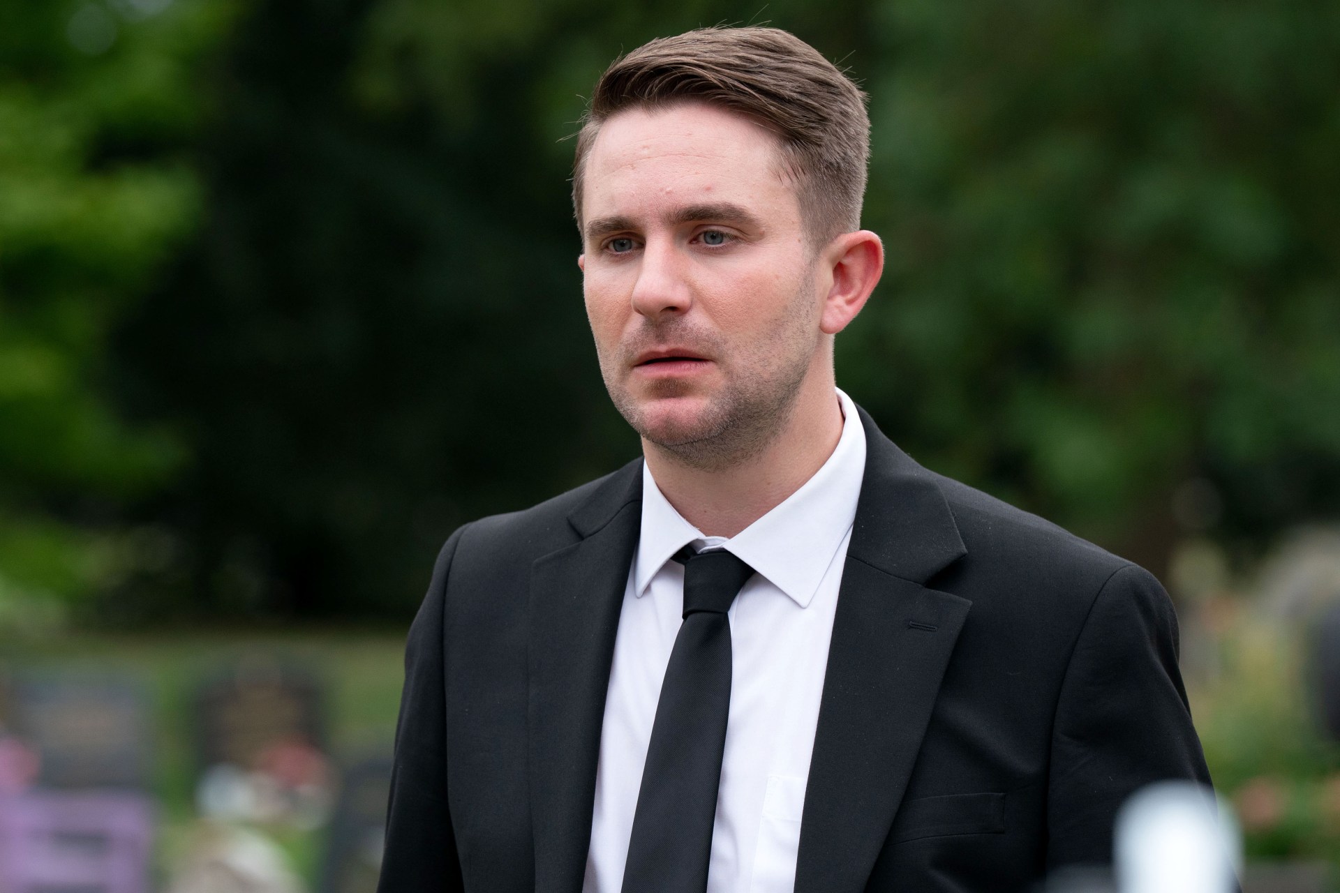 Callum’s father Jonno died a few weeks ago (Picture: BBC)