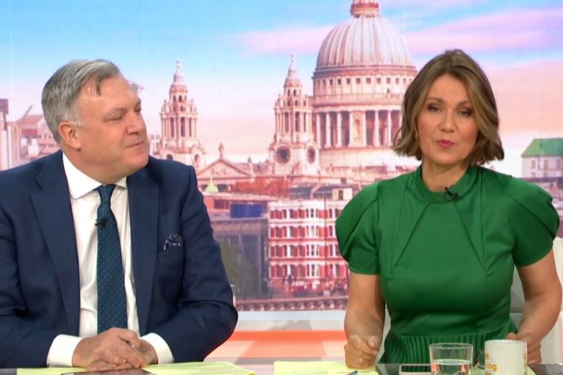 Susanna Reid and Ed Balls