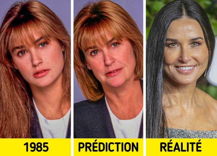 À quoi ressembleraient 12 célébrités si elles vieillissaient sans retouches esthétiques