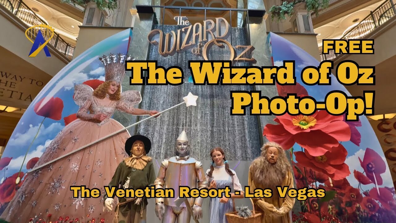 Wizard of Oz Photo-Op at The Venetian Resort in Las Vegas