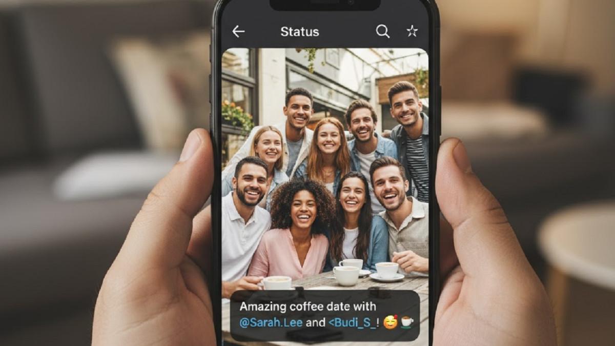 WhatsApp Hadirkan Fitur Mention dan Repost Status,Mirip Instagram Story