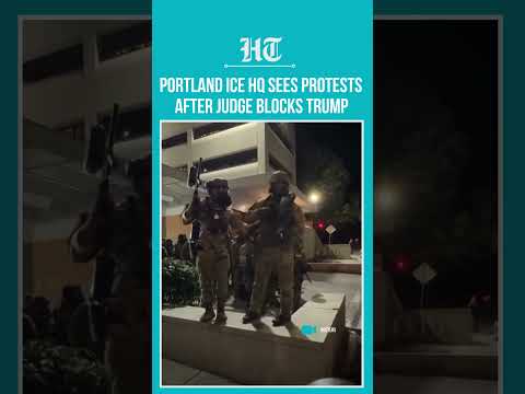 Portland ICE HQ Sees Protests as Court Blocks Trump's Guard Deployment