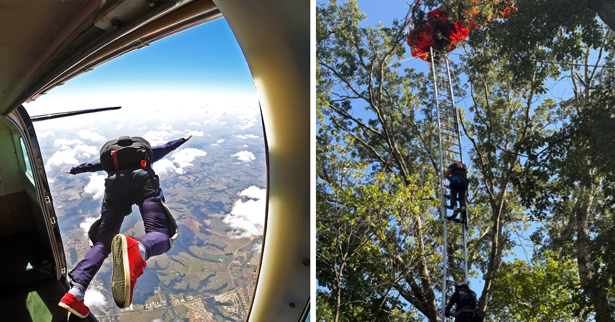 Skydiving instructor dies after falling out of plane without parachute(02)