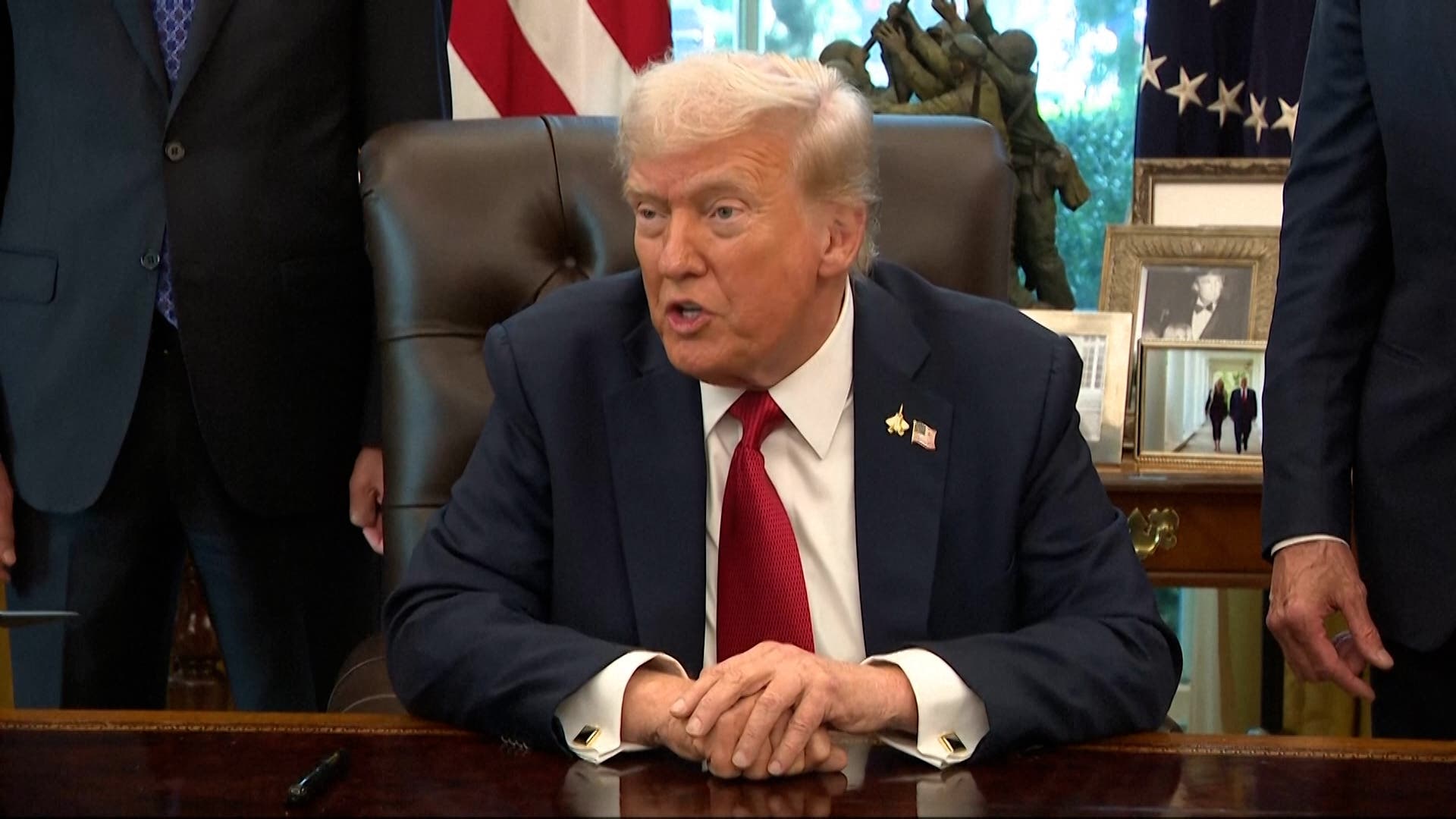 Trump Says Govt. Shutdown Could Trigger Layoffs, Blames Democrats