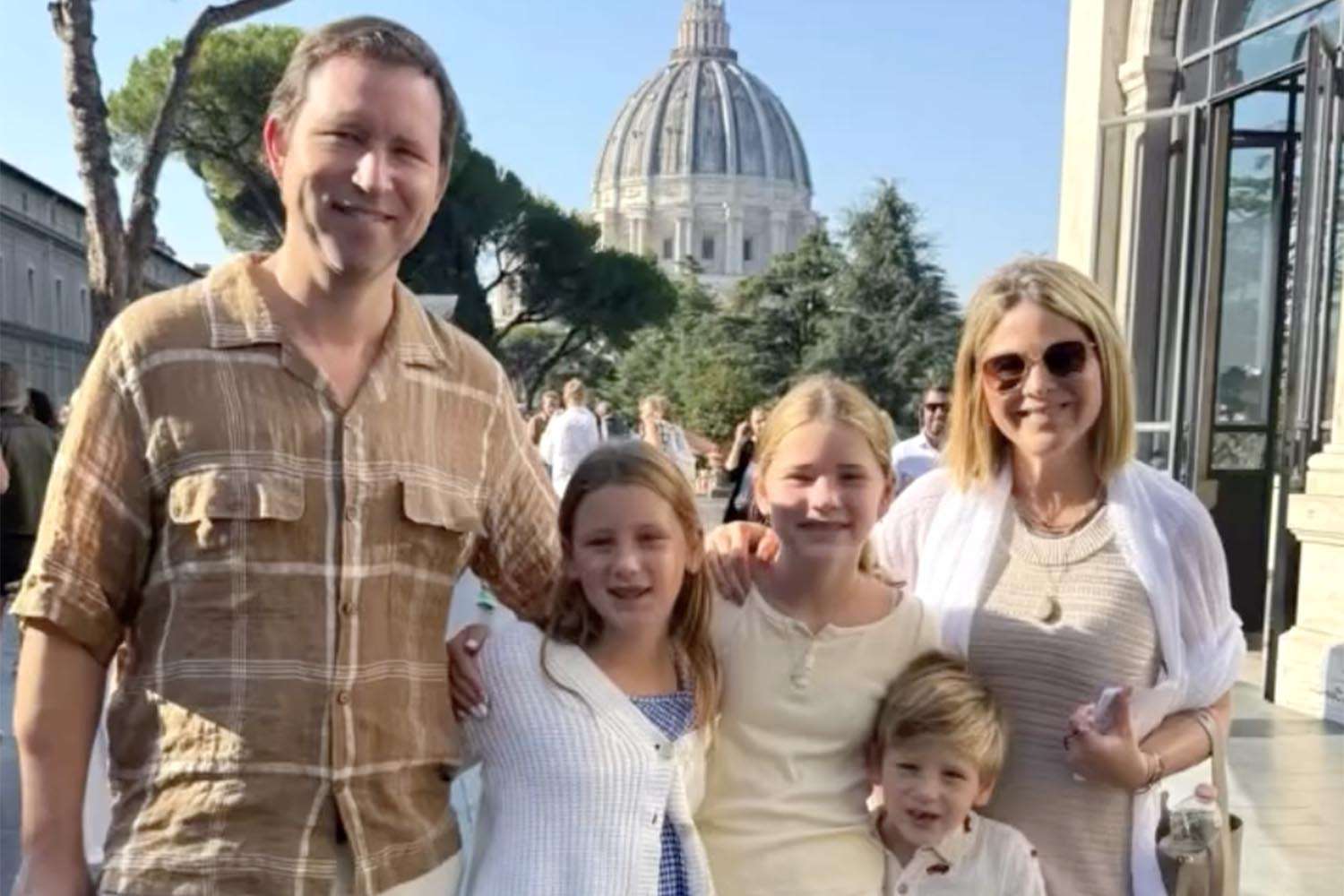 Jenna Bush Hager/Instagram Jenna Bush Hager and her family