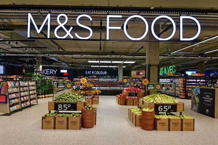 M&S announces closure of 11 cafes in food halls as part of major store