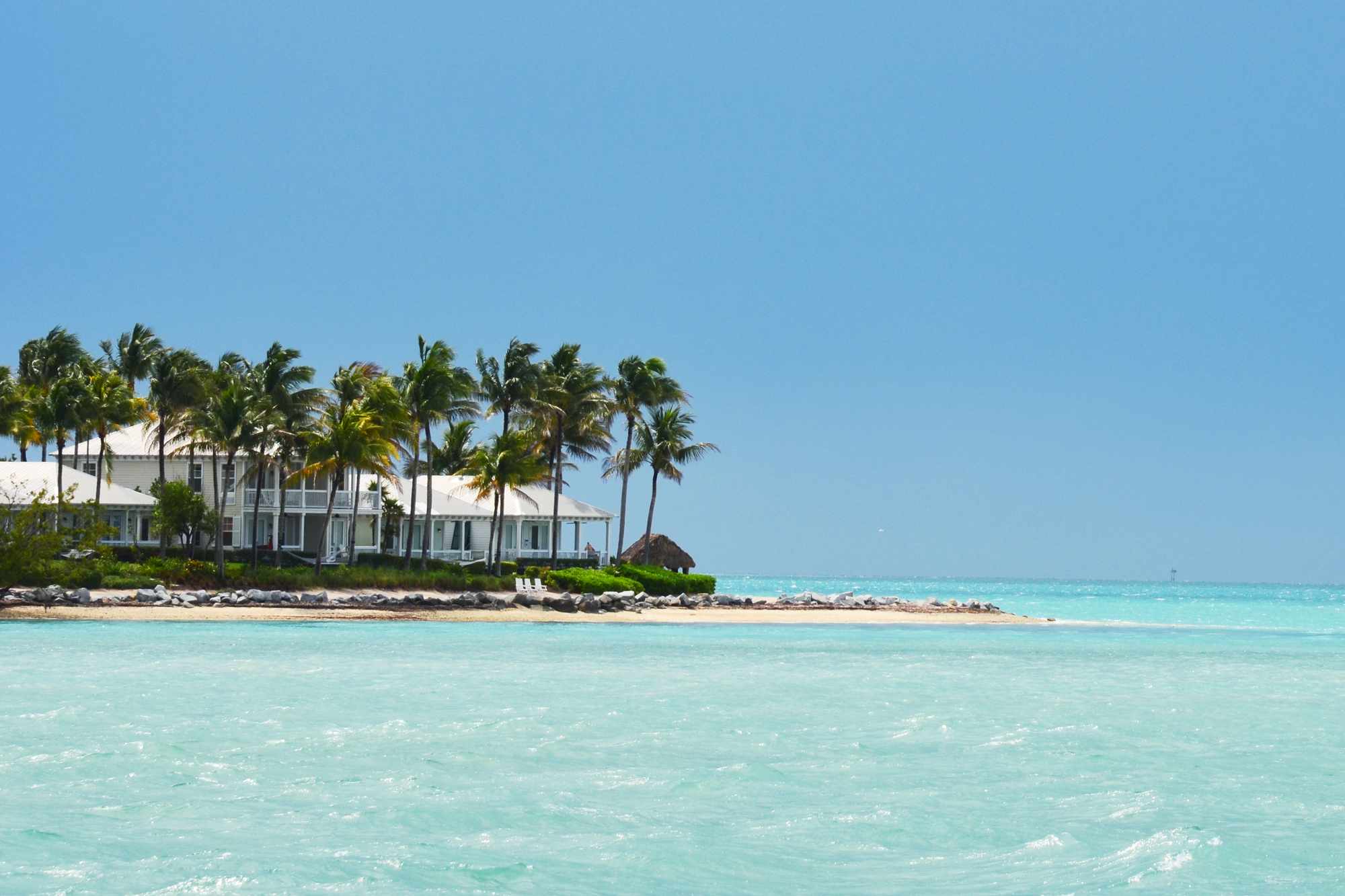 The coast of Tavernier, Florida.