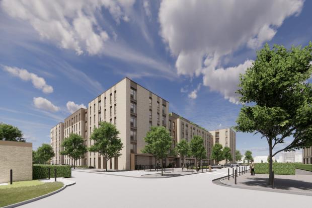 Plans for 309 'modern' apartments at build-to-rent development
