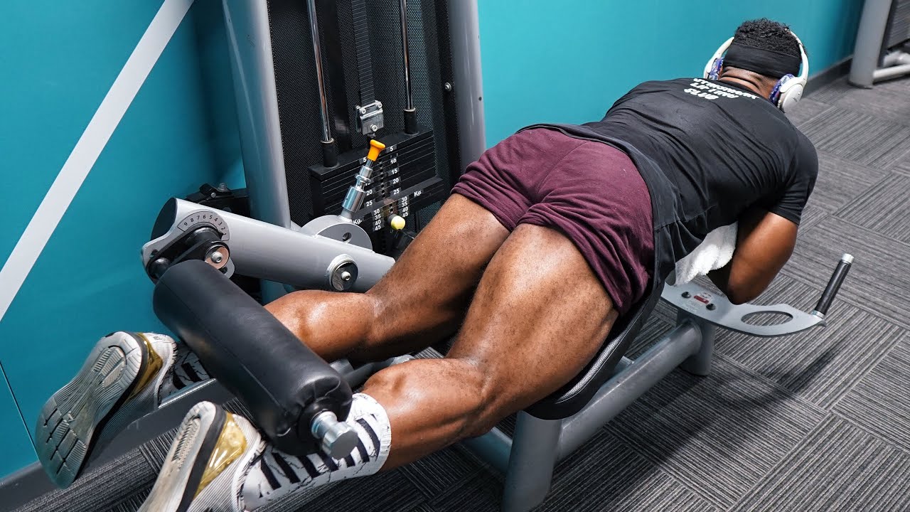 Leg workout to build big hamstrings and glutes