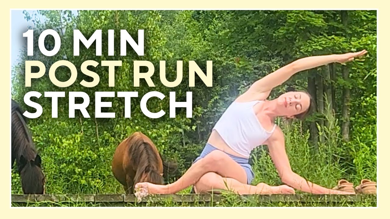10-Min Post-Run Yoga Stretch for Runners