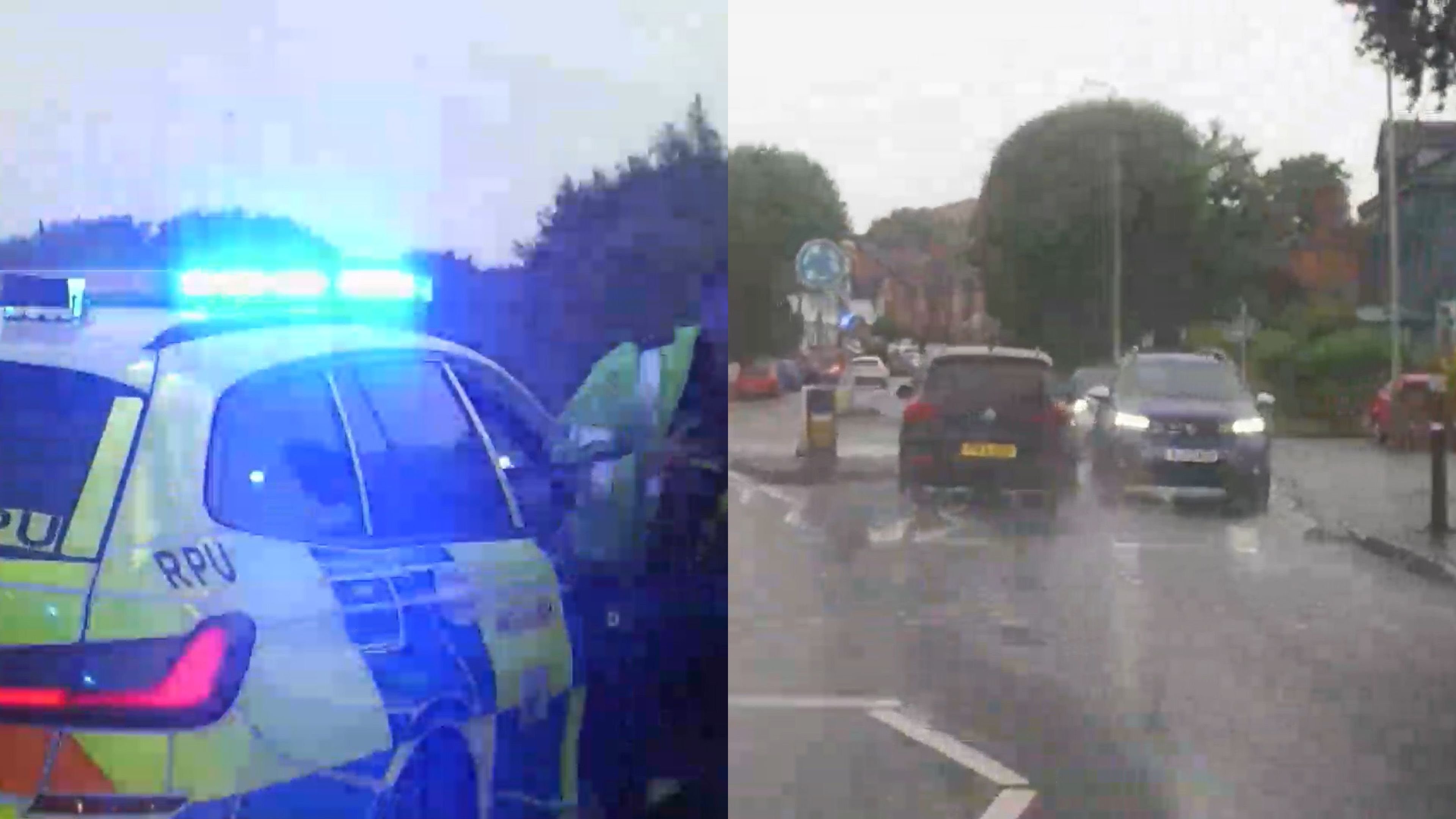 Video captures dramatic police chase of reckless driver