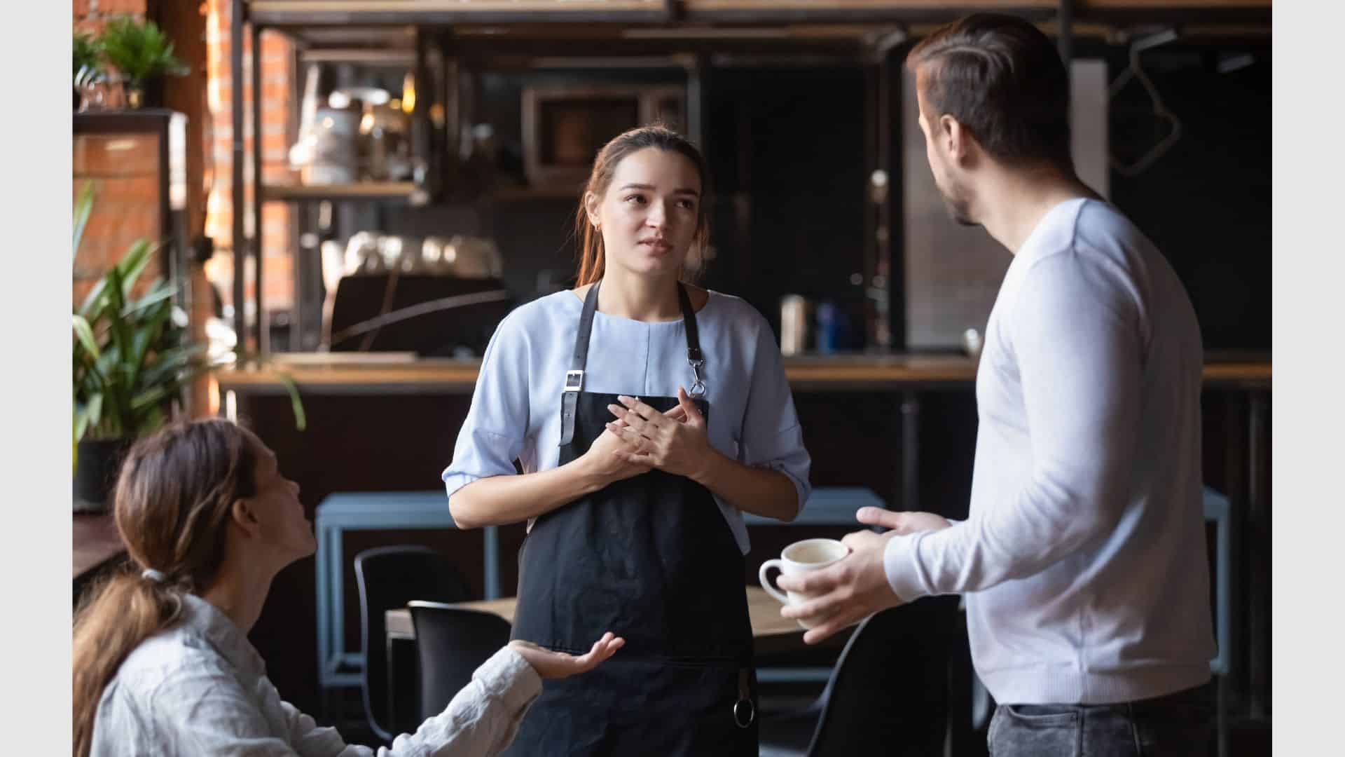 ‘What's the craziest guest complaint you've had to handle?' Servers